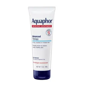 Aquaphor Healing Ointment Advanced Therapy Skin Protectant, 7 oz Tube — Soothes & Restores Moisture for Dry, Cracked Skin