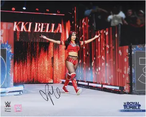 Nikki Bella WWE Autographed 16" x 20" 2025 Royal Rumble Return Photograph - Fanatics Authentic Certified