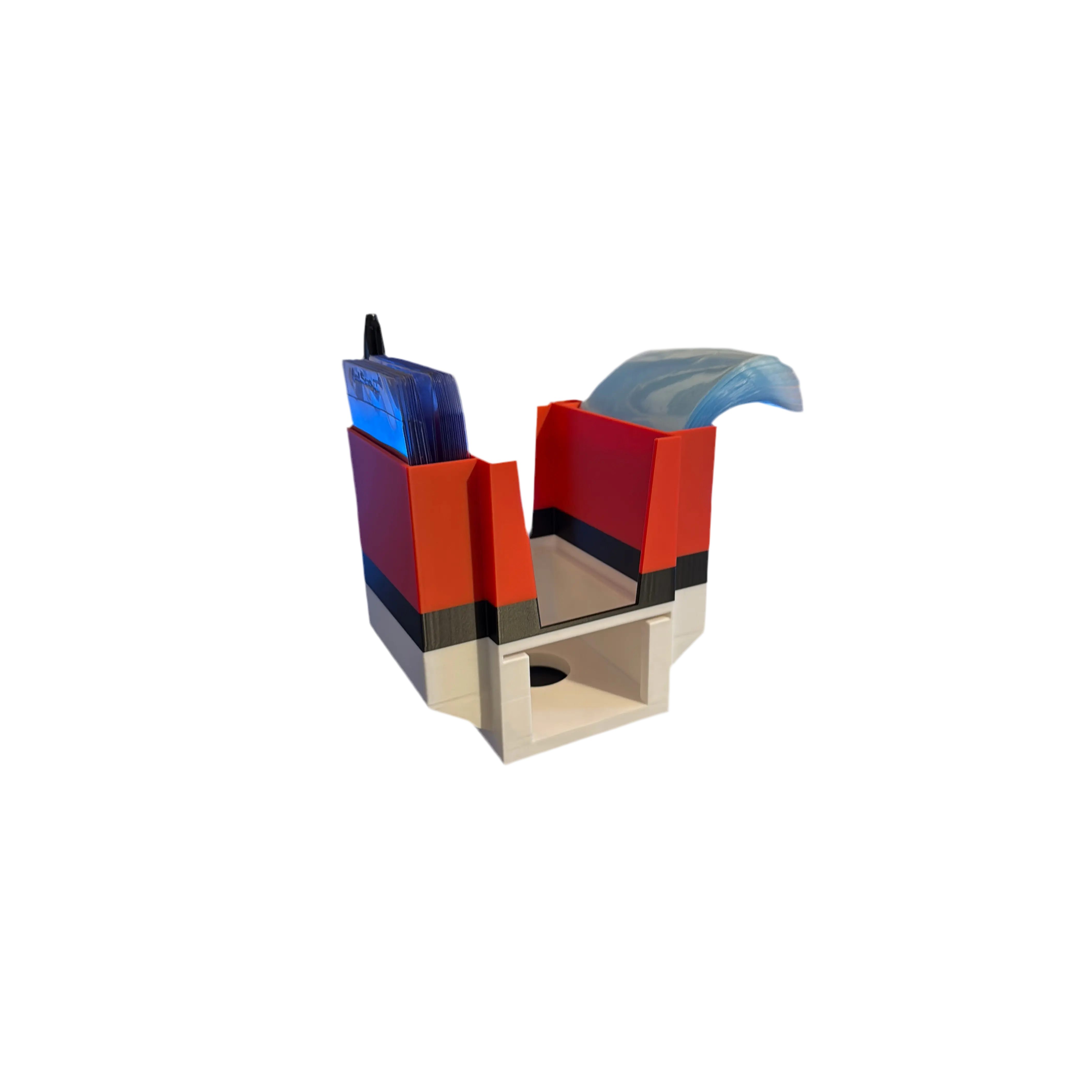 The Breaker Box - Submission Top Loader, Team Bag, Penny Sleeve, and Top Loader Organizer  - The Pulling Guard - Compact Storage Solution - Perfect for Team Packs and Magnetic Protectors