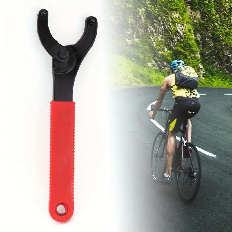 1pc MTB Bicycle Axle Sleeve Flywheel Ring Wrench - Multifunctional Bike Maintenance and Repair Tool