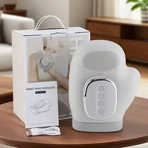 St-1802a New Electric Hand Massager with Airbag Compression, Wrist Tube, Wrist and Finger Massage, Portable Vibration Gloves, Roller