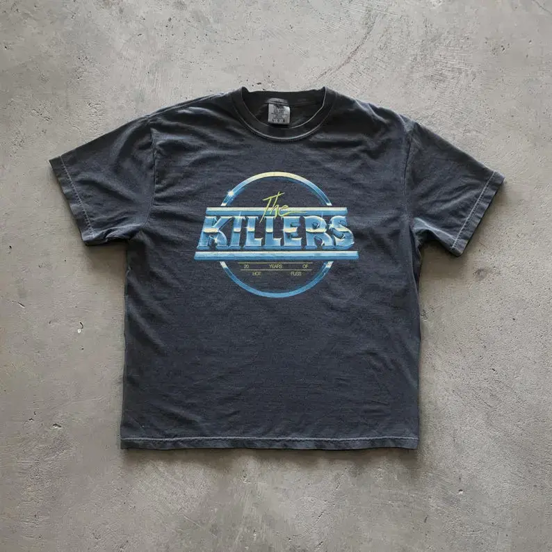 The Killers Tour Shirt: Retro Vintage Music Tee