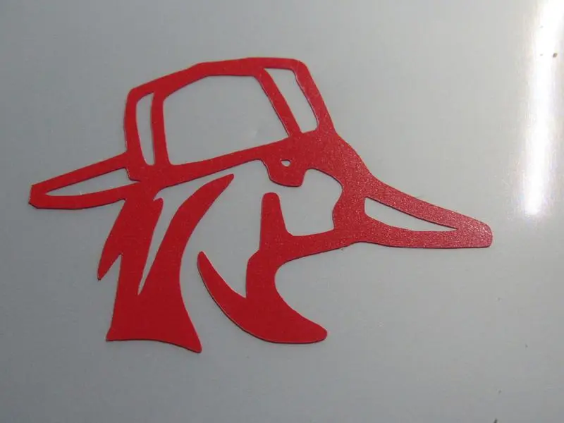 Hat Duck Decal