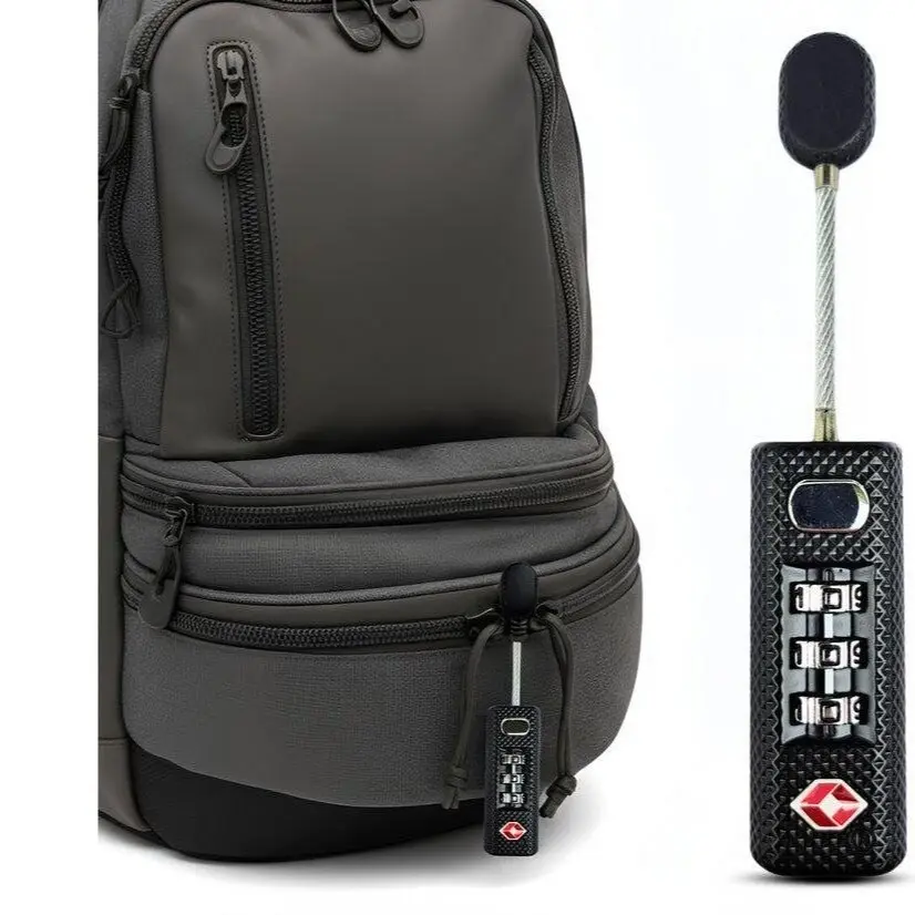 TSA-Approved 3-Digit Combination Zipper Luggage Lock TSA-Approved 3-Digit Combination Zipper Luggage Lock