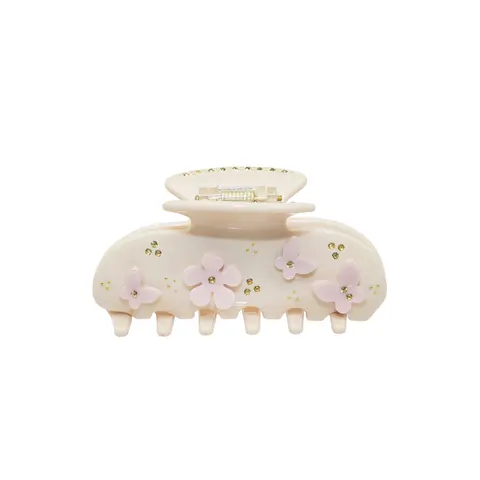 Emi Jay Sweetheart Clip Hair Claw in Pink Angel Food