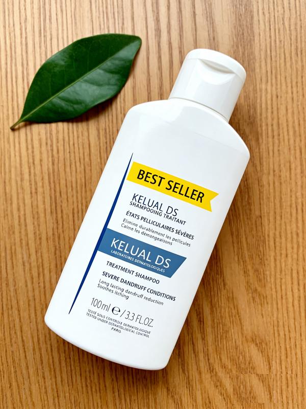 KELUAL DS Anti-Dandruff Shampoo, Treatment Shampoo for Severe Dandruff, Long-Lasting Relief, 3.3 Fl Oz