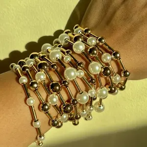 Mini Chrome Bubbles Bracelets