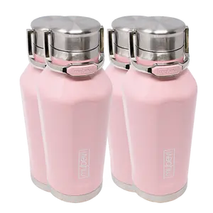 MyBevi 10 oz. Quatro Canteen - 4 Pack Bundle