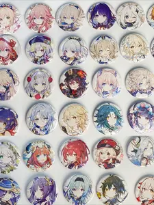 The Genshin Impact badge offers a variety of characters to choose from, making it a perfect gift for collection and giving to game enthusiasts