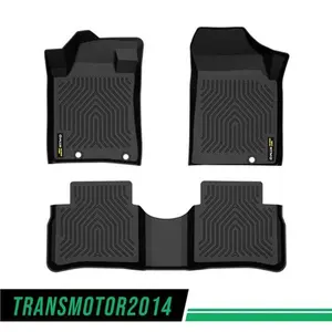 Fit For 2014-2020 Nissan Altima Maxima TPE All Weather Floor Mats Liners Black