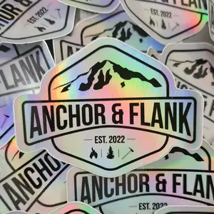 Holographic Memorial Fundraiser Sticker