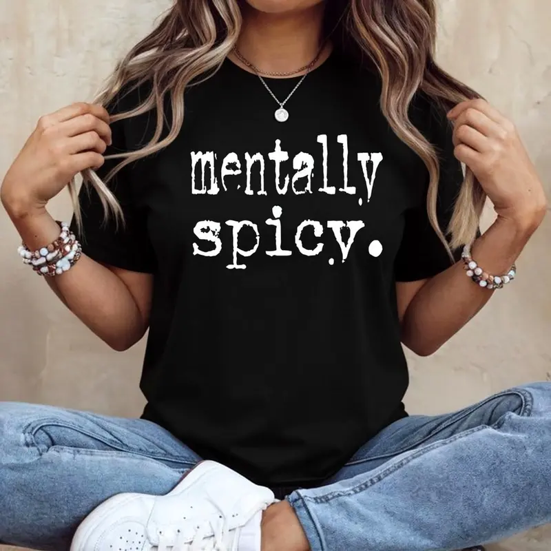 Mental health themed T-shirts, mental health T-shirts, mental health is important T-shirts, inspirational women's T-shirts, mental health awareness T-shirts, anxiety disorder sports T-shirts, crew neck printed T-shirts