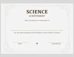 Science Achievement Award Student Pack 10 ct - Comprehensive Set for Science Activities & Student Needs