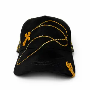 JC Caps "Exodo 14:14" - Black Snapback - Premium Streetwear Baseball Cap for Men & Women, Adjustable