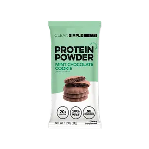 Protein Powder: Mint Chocolate Cookie (Single Serving Stick Pack Sample)