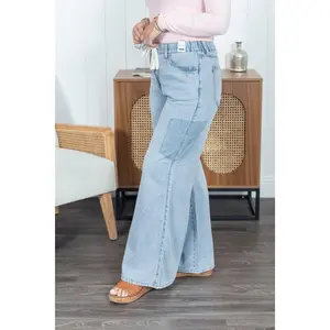 The Suzie Featherweight Judy Blue Palazzos