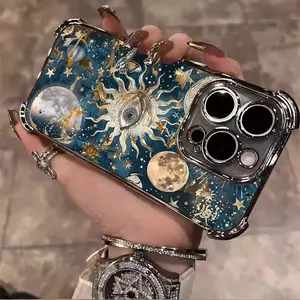 Sun-EveStar Mantle TPU Casing for iphone 17Air 16 15 14 13 12 11 X XS PRO PLUS MAX Four Corners Anti-Fall Transparent Soft Silicone Gift Shockproof Protection Anti-Drop Protective Protector Phone Cases Shell Cover Smartphone Cellphone