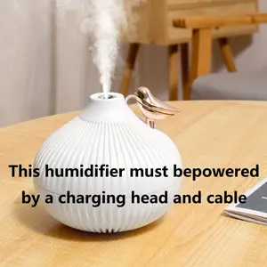 Electric Onion Humidifier with Table Lamp, Aesthetic Design, Essential Oil Diffuser, Home and Office Use, Elegant Decoration, USB Powered Humidifier