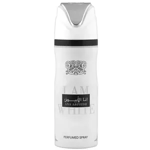 Ana Abiyedh Perfumed Body Spray Deodorant by Lattafa, 200ml