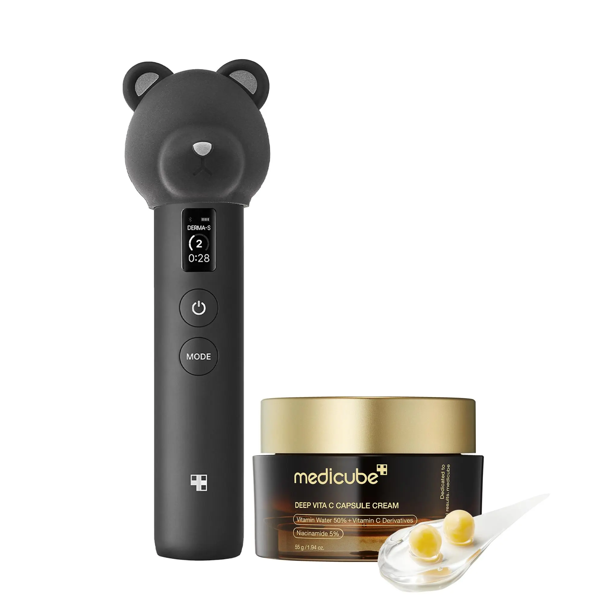 Black Boba Bear : Deep Vita C Capsule Cream