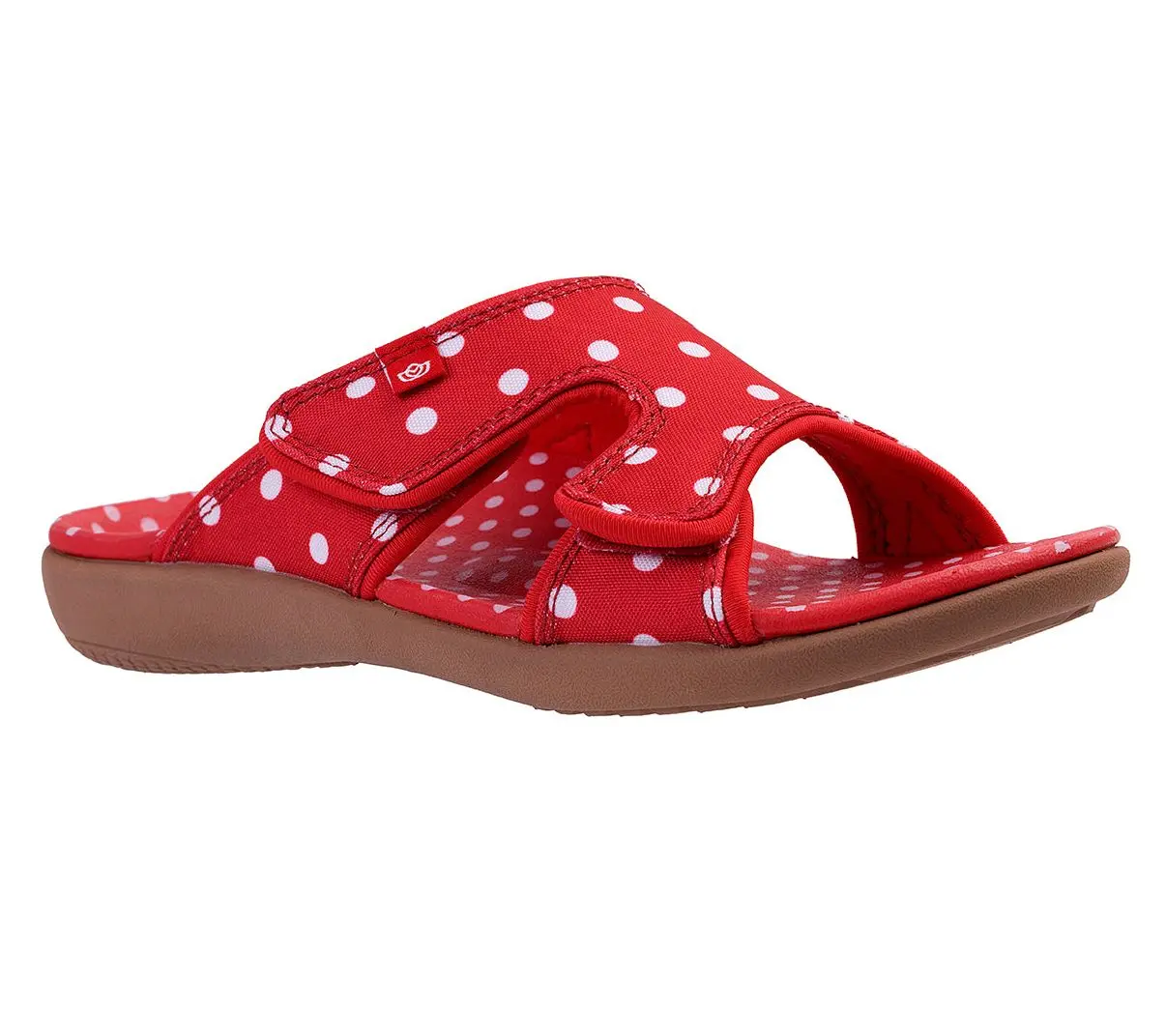 Spenco Orthotic Slide Sandals - Kholo Dot