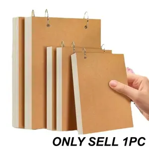 A5/a4 Top Spiral Sketchbook, Art Sketchbooks, Detachable Ring Bound, Acid-Free Art Drawing Paper, 30 Sheets, Perfect for Adults Beginners Artists