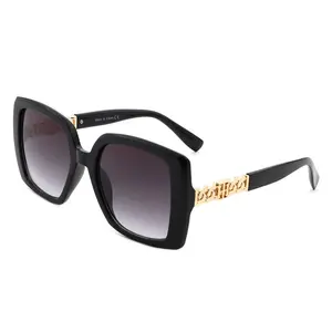 Sunglasses Women Vintage Frame Gradient Big Sun Glasses For Female Eyewear S2139-C1 Sunglasses Women Vintage Frame Gradient Big Sun Glasses For Female Eyewear S2139-C1