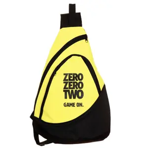 Zero Zero Two Game On Yellow Black Pickleball Paddle Sling Bag 002 Backpack for Rackets Gear Durable Lightweight Smart storage
