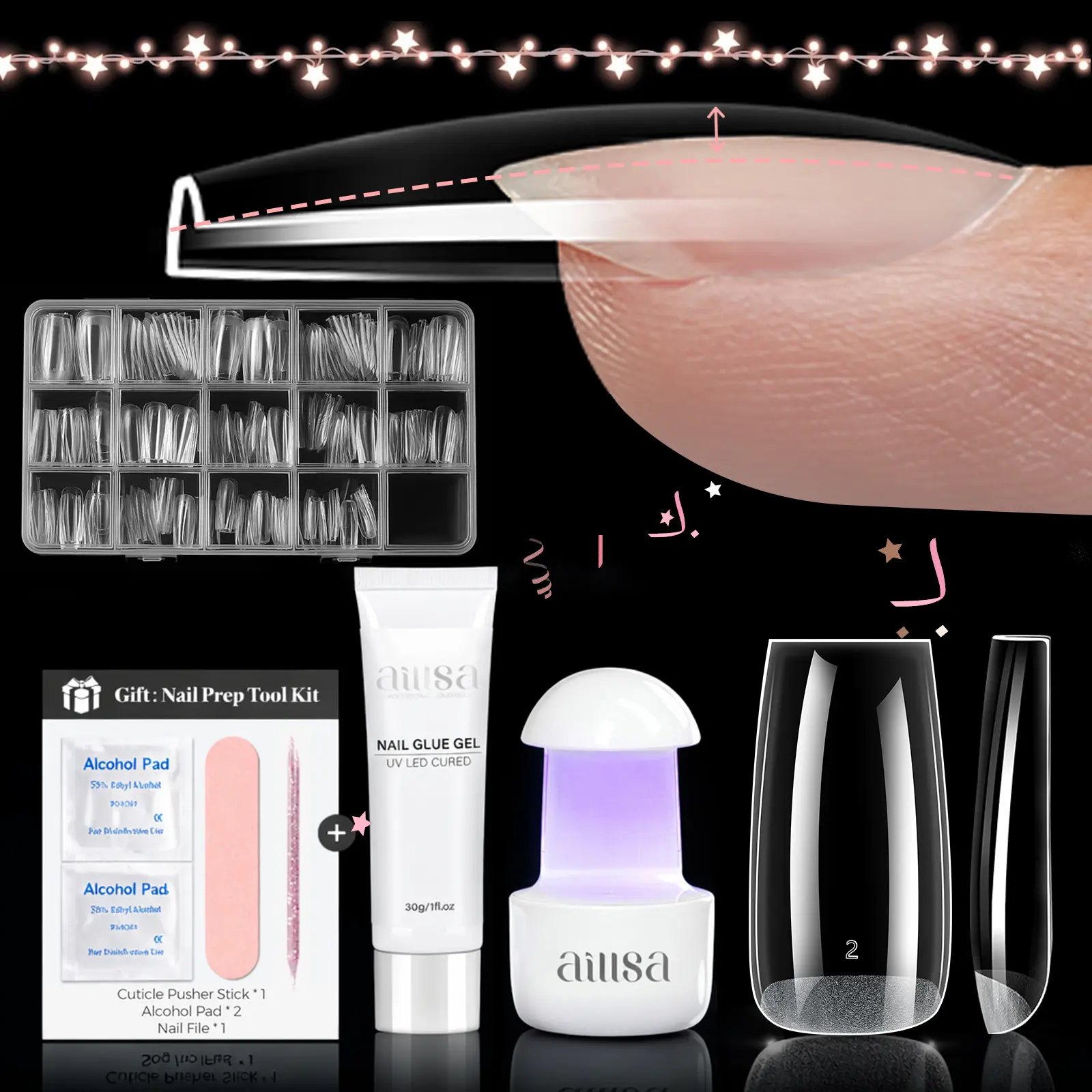 Sculpt Apex Fit M-Square 224pcs Tips Kit