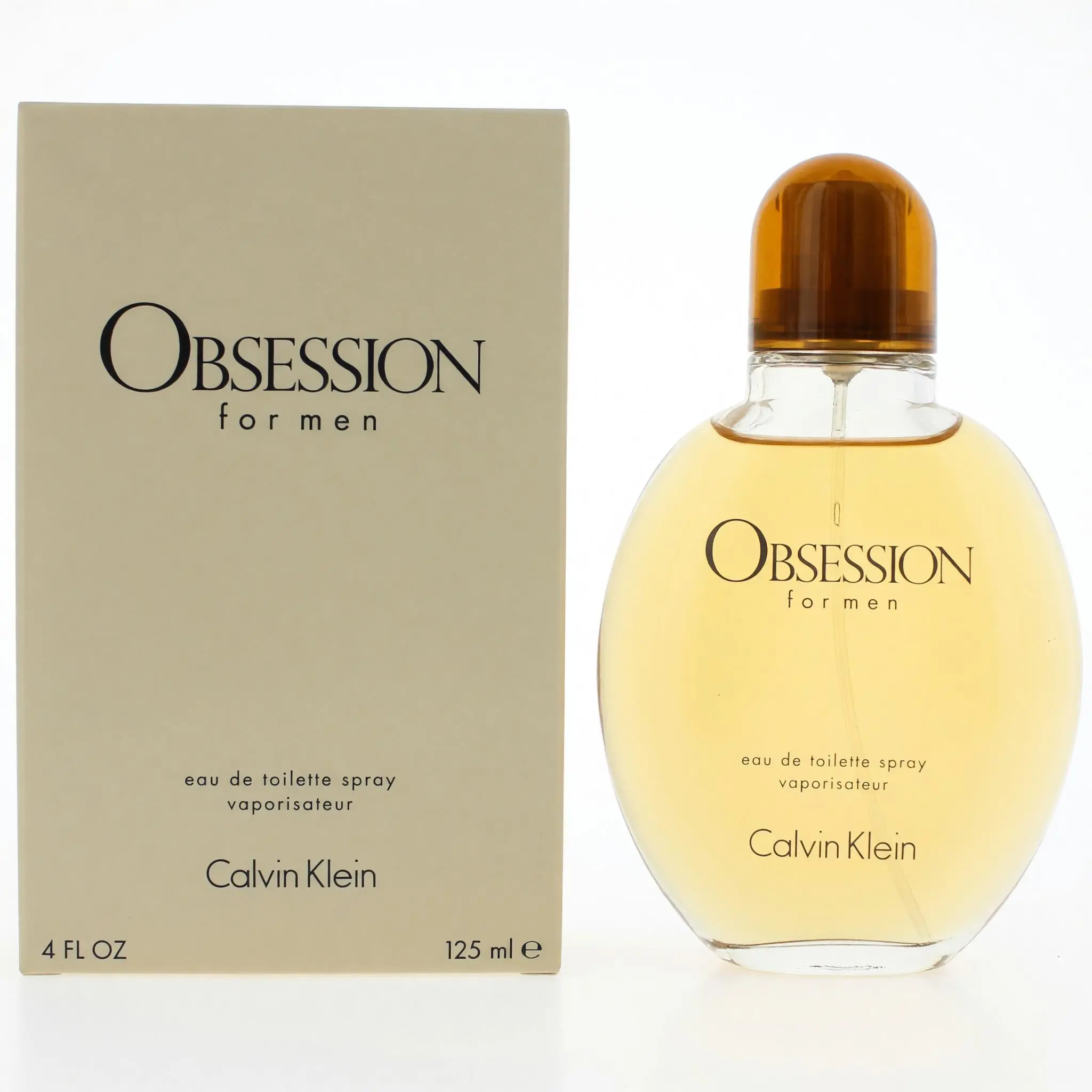 Calvin Klein Obsession Men's Eau De Toilette Spray - 4 oz