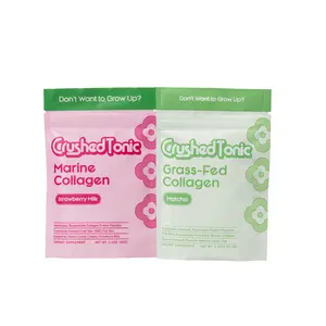 Strawberry Milk Matcha with Hydrolyzed Collagen - Halal & Kosher Bovine Collagen - for Skin, Hair & Health - Gluten Free GMO Free Skin Care Hair & Nail Care Healthcare Supplement Fitness Edible Dietary Beauty Protein