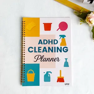 2026 ADHD Cleaning Planner & Declutter Workbook for Adults – Daily, Weekly, Monthly & Seasonal Cleaning Checklists with Reward System, Time Blocking, Habit Tracker & Home Organization Routine