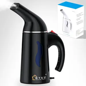 Travel Size Handheld Garment Steamer for Clothes Hat, 1lbs Lightweight, 40s Fast Heat-up, 8 FT Power Cord 800W, Mini Steamer for Home Office Travel, Black