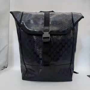 Pre-owned COATED CANVAS Backpack GUCCI/Backpack/BMB15028123#