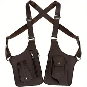 2025 Men's New Tactical Single Shoulder Bag Multi-Pocket Outdoor Anti-Theft Tactical Bag adjustable underarm shoulder bag