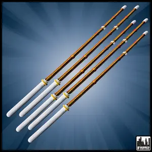 Set of 5 Kendo Sticks for WWE & AEW Wrestling Action Figures