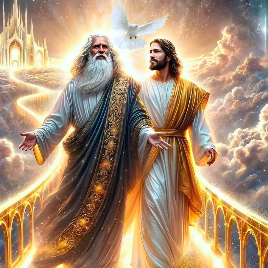 Jesus and Dove Pattern DIY Diamond Pattern Design Arts Colorful Painting Kit Without Frame, DIY 5D Diamond Arts Colorful Painting Kit, Wall Art Decor for Home
