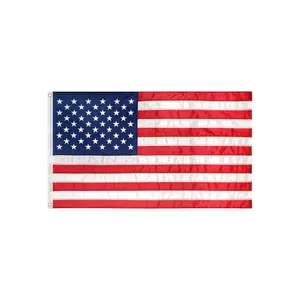 American Flag USA Flag 3x5 Foot – Fade-Resistant Polyester American Flag for Home, Yard, or Porch