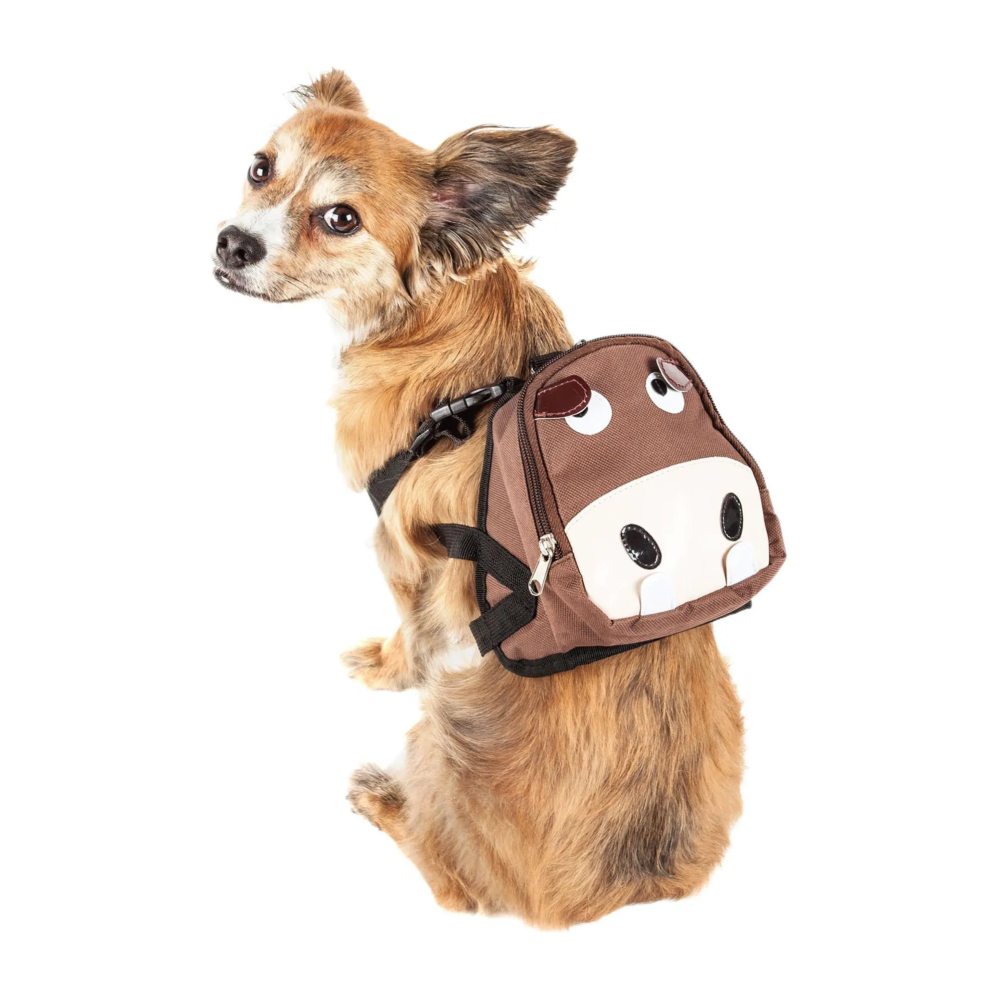 Pet Life Mooltese Animated Dog Harness Backpack Pet Life Mooltese Animated Dog Harness Backpack