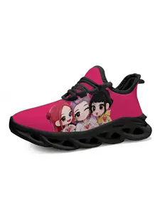 Exclusive Recommendation Unique Print Cartoon Character Patterns Fashion Trendy Hotspot Vibrant Cute Anime Style Kpop Cartoon Casual Jogging Shoes Sports Shoes Trendy Trainers