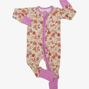 Summer Floral - Bamboo Onesie