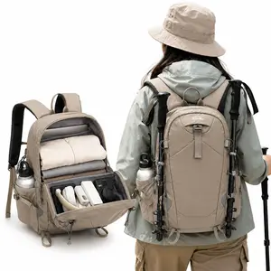 25L Outdoor Backpack for Hiking Travel and Camping, Lightweight Daypack with Multi-Pocket Storage and Breathable Back Support