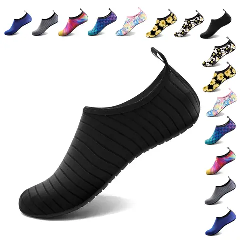 Water Shoes for Women and Men Quick-Dry Anti-Slip Sole Breathable Insoles Lightweight Compressible Ideal for Beach Swimming Surf Pool Sailing Boating Yoga Cycling Jogging Walking Fishing Car-Washing and Driving