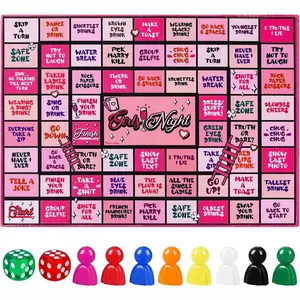 Your Night Party Drinking Board Games for Adults, Mat Drinking Funny Party Interactive Drinking Games for Birthday, Family Playor Any Occasion, Age21+,2-8 Players fun hilarious night game  gifts gifts  for  adults hilarious game night travel  board  games