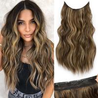 16inch-Balayage Chocolate Brown to Caramel Blonde