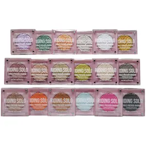 Sombra Compacta Riding Solo Surtido Beauty Creations - Venta al por Mayor 18 Unidades (SS-RS-AS18)