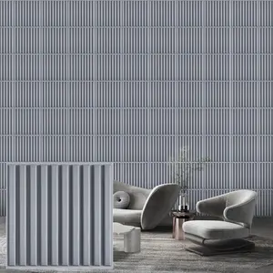Aadesh 3D Wall Panel (Includes One Roll of Mounting Tape), Interior Wall Decor, Diagonal Diamond Diamond Textured Pattern for Living Room, Lobby, Bedroom, Hotel, Office, Game Room, TV Backsplash, 11.8 x 11.8 Inches (Approx. 30 x 30 cm)