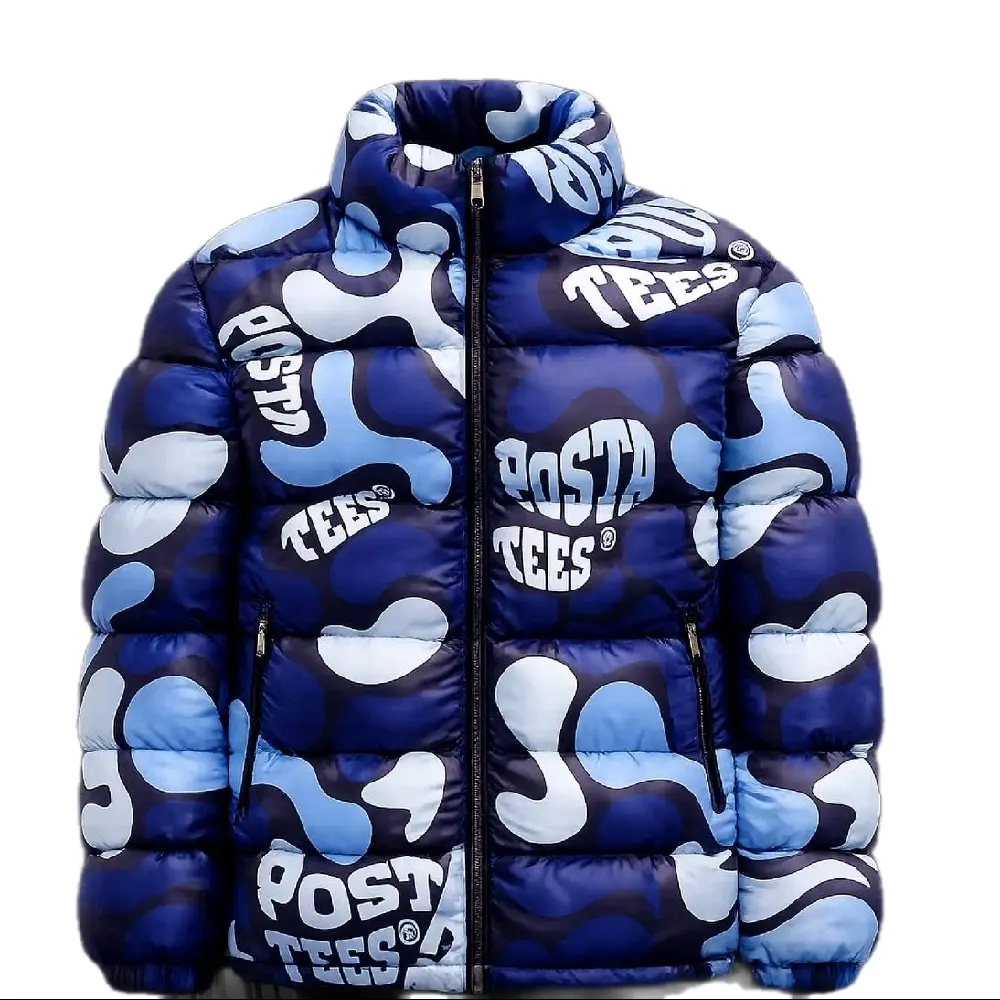 Postatees Puffer Jacket, Water-Resistant Warm Outerwear for Cold Weather