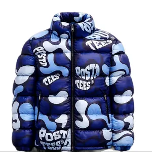 Postatees Puffer Jacket, Water-Resistant Warm Outerwear for Cold Weather