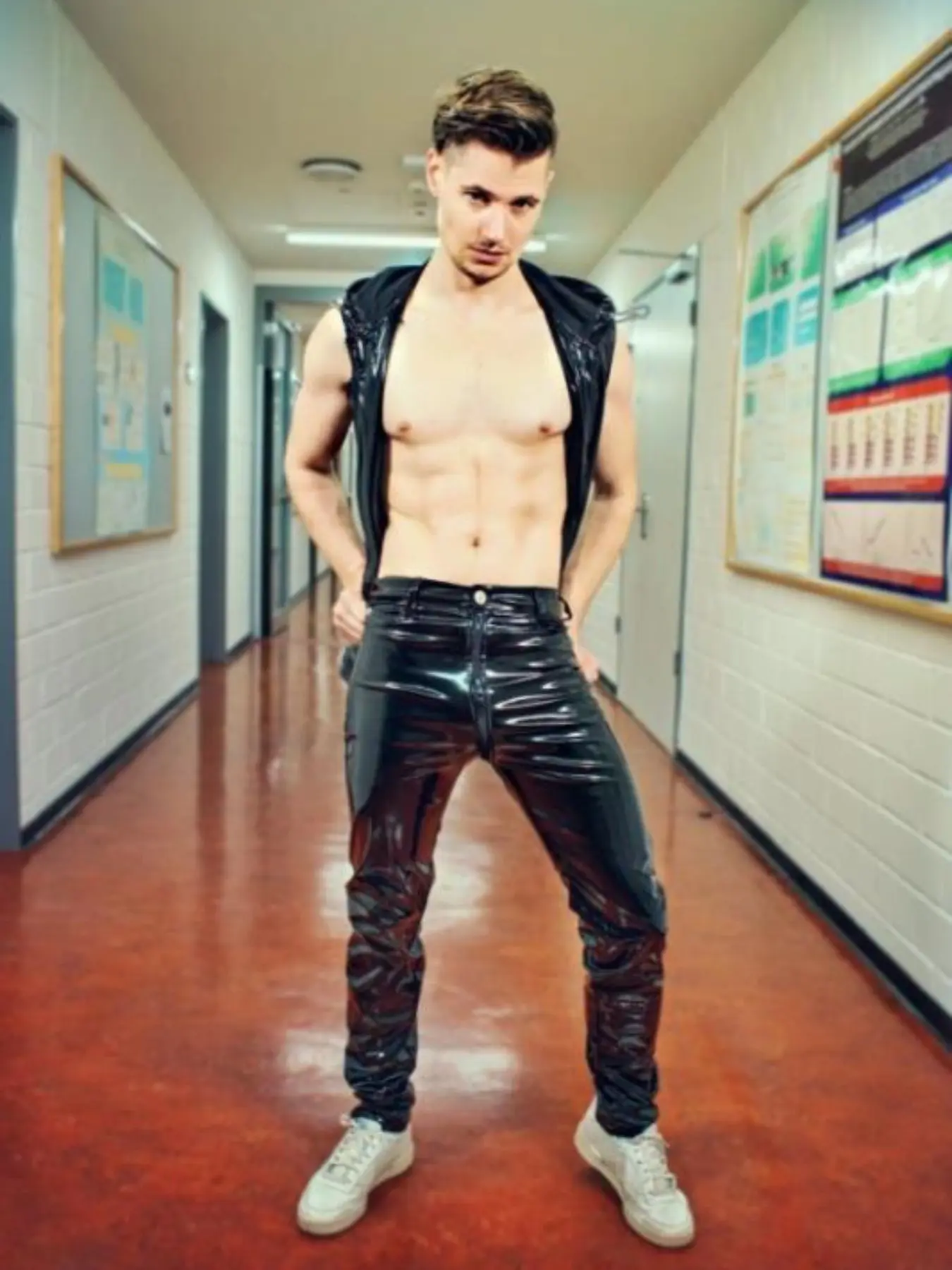 Men's Stage Bar Performance Pants Trouser, Tailored Fit, Stylish Theater, Classic, Perfect for Shows & Events, Comfortable & Durable Design
